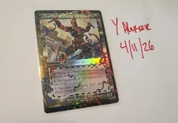 MTG Deadpool, Trading Card Secret Lair Confetti Pool Party Foil Bonus Card 7129 - Image 2