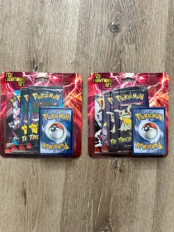 TCG Lightning Set (4 Packs + 1 Bonus Card) - (Walgreens Exclusive) LOT OF 2 - Image 1