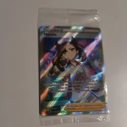 Pokemon TCG Marnie Full Art Promo SWSH121 Holo Card Sealed - Image 1