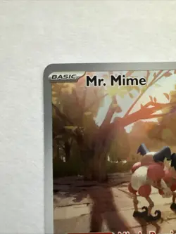 Pokemon TCG Mr. Mime Scarlet & Violet Holo Illustration Card - Image 2