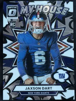 2025 Panini Donruss Optic - My House! Jaxson Dart #2 (RC) - Image 1