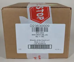 MTG Doctor Who Commander Deck Case of All 4 Precon Decks | Magic the Gathering - Image 1