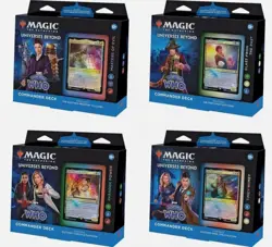 MTG Doctor Who Commander Deck Case of All 4 Precon Decks | Magic the Gathering - Image 2