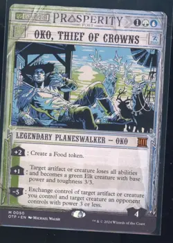 Oko, Thief of Crowns Outlaws of Thunder Junction: Breaking News Regular - Image 1