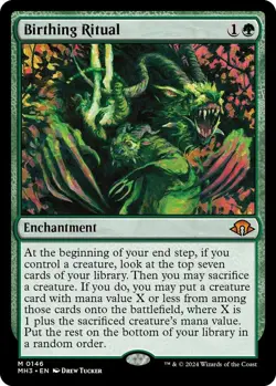 Birthing Ritual (LP) Modern Horizons 3 MTG Magic The Gathering - Image 1