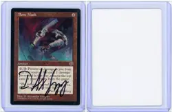 Bone Mask Mirage Signed Alexander D. Gregory Artist Proof MTG - Image 3