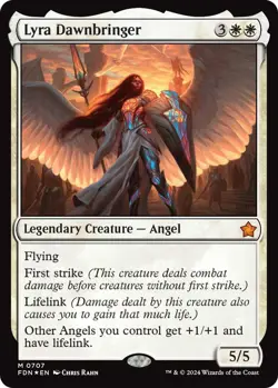 Lyra Dawnbringer- (NM)-*Foil*-EN-[FDN - 707] - Image 1
