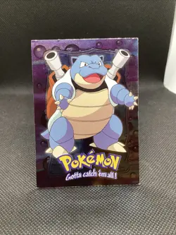 Topps Movie Evolution Pokemon Blastoise 1999 TCG LP - Image 1