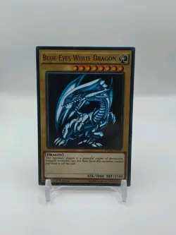 Yu-Gi-Oh Blue Eyes White Dragon Ultra Rare DUSA-EN043 NM 1st Edition - Image 3