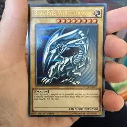 Blue-Eyes White Dragon DUSA-EN043 1st Edition Ultra Rare Near Mint Yu-Gi-Oh - Image 1