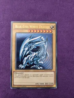 Yu-Gi-Oh DUSA-EN043 Blue-Eyes White Dragon Ultra Rare 1st Edition NM Condition - Image 1
