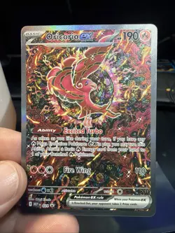 Oricorio ex 024 Phantasmal Flames Black Star Promo Full Art Pokemon - Image 1