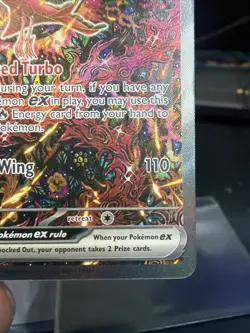 Oricorio ex 024 Phantasmal Flames Black Star Promo Full Art Pokemon - Image 4