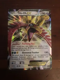 Ho-Oh EX - 92/122 - Ultra Rare NM Pokemon XY Breakpoint - Image 1