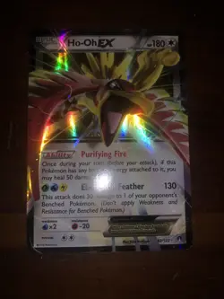 Ho-Oh EX - 92/122 - Ultra Rare NM Pokemon XY Breakpoint - Image 2