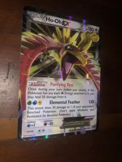 Ho-Oh EX - 92/122 - Ultra Rare NM Pokemon XY Breakpoint - Image 3