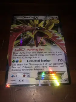 Ho-Oh EX - 92/122 - Ultra Rare NM Pokemon XY Breakpoint - Image 4