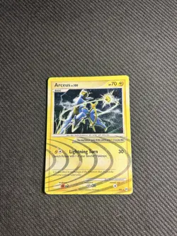 Pokemon TCG Arceus AR6 Arceus Holo HP - Image 3