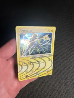 Pokemon TCG Arceus AR6 Arceus Holo HP - Image 4