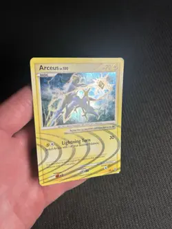 Pokemon TCG Arceus AR6 Arceus Holo HP - Image 5