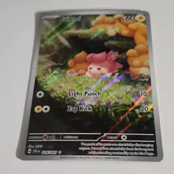 Pokemon Pawmi 226/091 SV: Paldean Fates Illustration Rare Holo Basic 60 HP - Image 2