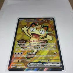 MEOWTH EX ULTRA RARE POKEMON HOLO PERFECT ORDER 107/88 NM - Image 3