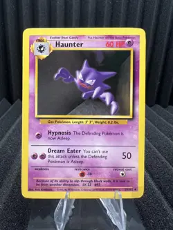 Haunter 29/102 - Base Set Unlimited Edition - WOTC Pokemon MP - Image 1