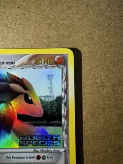 Pokemon Sandslash 27/113 EX Delta Species Reverse Holo Stamp 2005 Vintage - Image 3