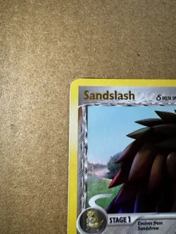 Pokemon Sandslash 27/113 EX Delta Species Reverse Holo Stamp 2005 Vintage - Image 4