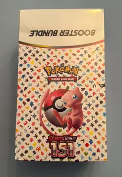 Pokemon Scarlet & Violet 151 10 BOX BOOSTER BUNDLE DISPLAY BOX Factory Sealed - Image 1