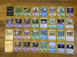 Pokemon TCG Neo Discovery Bundle 32X Cards No Duplicates - Image 1