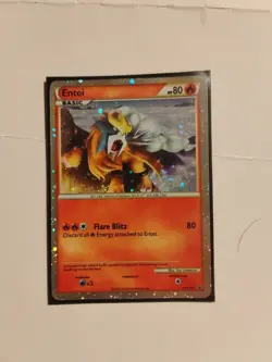 Pokemon Entei HGSS20 Holo HeartGold SoulSilver Card - Image 1