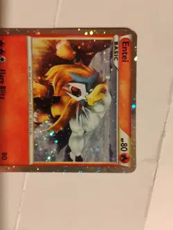 Pokemon Entei HGSS20 Holo HeartGold SoulSilver Card - Image 3