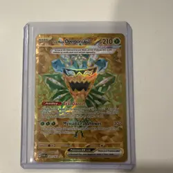 Pokemon TCG Teal Mask Ogerpon Card 221/167 Twilight Masquerade Gold - Image 1