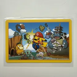 Pokemon Center 2016 Mario Luigi Pikachu Special playing cards - Crossover - Image 1