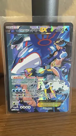 Pokemon EX Double Crisis Holo Team Magma's Groudon 15/34 Team Aqua's Kyogre 6/44 - Image 3