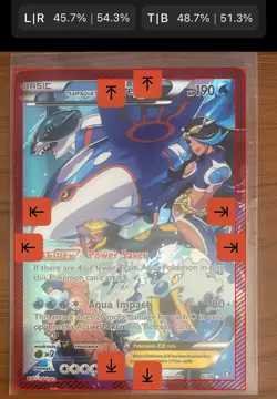 Pokemon EX Double Crisis Holo Team Magma's Groudon 15/34 Team Aqua's Kyogre 6/44 - Image 5