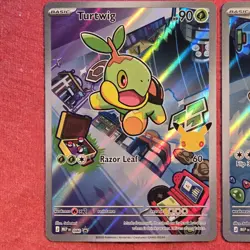 Pokemon First Partner Sinnoh Set: Turtwig Chimchar Piplup - NM - Image 2