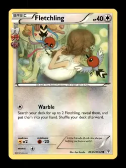 FLETCHLING RC25/RC32 C GENERATIONS POKEMON NM/M - Image 1