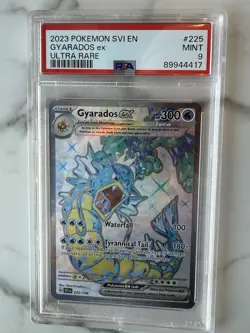 Pokemon TCG [PSA 9] Gyarados EX (SR) 225/198 - Scarlet & Violet EN - Image 1