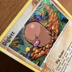 Diglett - ex FireRed & LeafGreen 61/112 2004 Holo Reverse Pokemon - Image 2