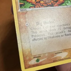 Diglett - ex FireRed & LeafGreen 61/112 2004 Holo Reverse Pokemon - Image 4