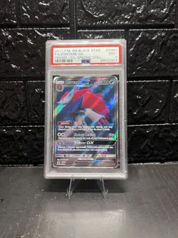 2017 Pokemon TCG SM Black Star Promo Zoroark GX Full Art #SM84 PSA 9 MINT - Image 1
