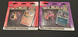 Ascended Heroes Tech Sticker Collection Set of 2 Pokemon Gastly Charmander NEW - Image 1
