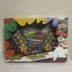 ✅SEALED Pokemon✅Ascended Heroes Premium Poster Collection Mega Gardevoir - Image 1