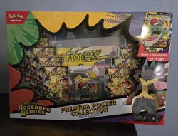 Pokemon Mega Evolution Ascended Heroes Premium Poster Collection Box Lucario ex - Image 1