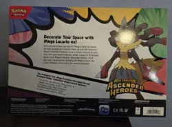Pokemon Mega Evolution Ascended Heroes Premium Poster Collection Box Lucario ex - Image 2