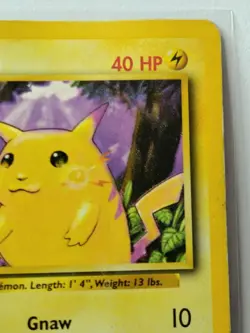 1999 Pokemon Base Set Pikachu 58/102 Yellow Cheeks Used - Image 3