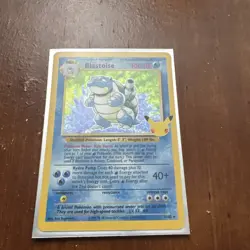 Blastoise 2/102 Holo Celebrations Classic Collection Pokemon NM - Image 1