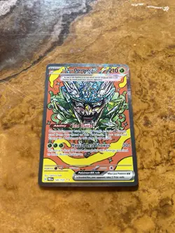 Pokemon Teal Mask Ogerpon ex 145/131 Prismatic Evolutions Rare Holo 210 HP - Image 2